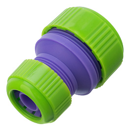 Муфта соединительная с переходом 1/2"-3/4", пластмассовая// Palisad