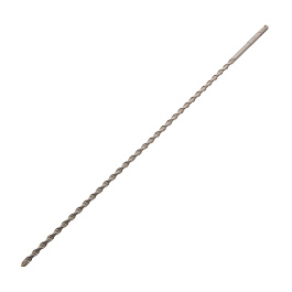 Бур по бетону, двойная спираль, Cobalt W-tip, 10x600 мм, SDS PLUS// Denzel