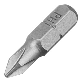 Набор бит PH1x25, сталь CrMo, 5 шт.// Сибртех