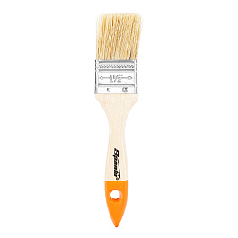 Кисть плоская Slimline 1,5" (38 мм), натуральная щетина, деревянная ручка// Sparta