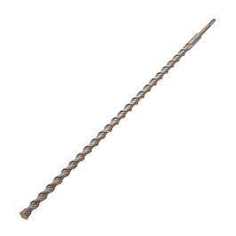 Бур по бетону, двойная спираль, Cobalt W-tip, 18x600 мм, SDS PLUS// Denzel
