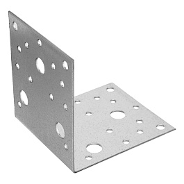 Крепежный уголок, КU 105x105x90 мм, Россия// Сибртех