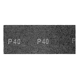 Сетка абразивная, P 40, 115 х 280 мм, 5 шт.// Denzel