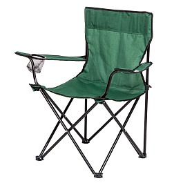 Стул складной с подлокотн. и подстак. 81х51х86 см, Camping// Palisad