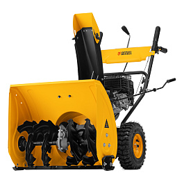 Бензиновая снегоуборочная машина SBM 610, 212cc, ручной старт, фара// Denzel
