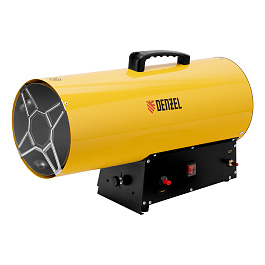 Газовая тепловая пушка GHG-50, 50 кВт, 1400 м3/ч, пропан-бутан// Denzel