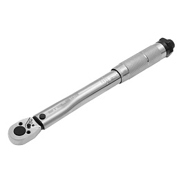 Ключ динамометрический, 5-24 Нм, 1/4", CrV, хромир.// Stels