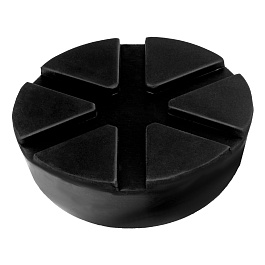 Резиновая опора для подкатного домкрата универсальная, D=89 mm, d=60 mm, H=35 mm// Matrix