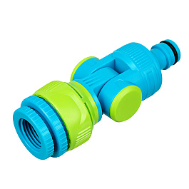 Адаптер штуцерный с внутренней резьбой 1/2"-1" с шарниром, LUXE// Palisad