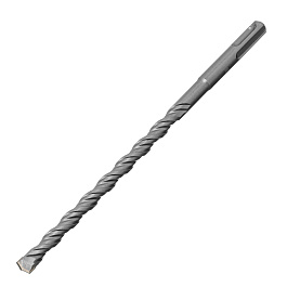 Бур по бетону, двойная спираль, Cobalt W-tip, 10x210 мм, SDS PLUS// Denzel