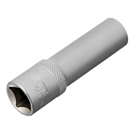 Головка торцевая удлиненная, 13 мм, 6-гранная, CrV, под квадрат 1/2",// Stels