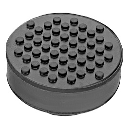 Резиновая опора для подкатного домкрата универсальная, D=72 mm, d=50, H=35 mm// Matrix