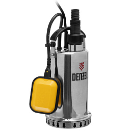 Дренажный насос DP600X, 600 Вт, подъем 7,5 м, 8500 л/ч// Denzel