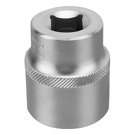 Головка торцевая, 27 мм, 6-гранная, CrV, под квадрат 1/2",// Stels