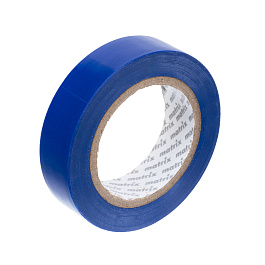 Изолента ПВХ, 15 мм х 10 м, синяя, 150мкм// Matrix