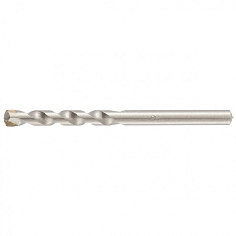 Сверло по бетону, 8 х 110 мм, Carbide TIP, цилиндрический хвостовик// Барс