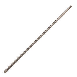 Бур по бетону, двойная спираль, Cobalt W-tip, 14x460 мм, SDS PLUS// Denzel