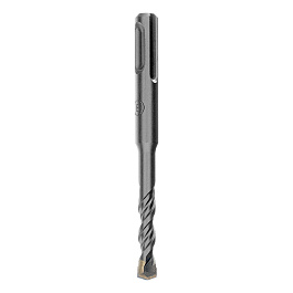 Бур по бетону, двойная спираль, Cobalt W-tip, 8x110 мм, SDS PLUS// Denzel