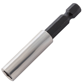 Адаптер магнитный для бит, шестигранный, 1/4", 60 мм, 10 шт.// Matrix