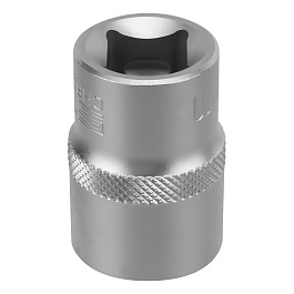 Головка торцевая, 19 мм, 6-гранная, CrV, под квадрат 1/2"// Stels