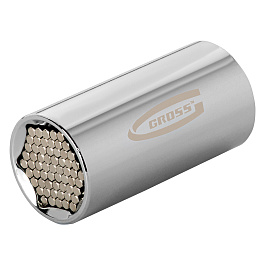 Головка торцевая многоразмерная (11-32мм) под квадрат 1/2", CrV, хромир.// Gross