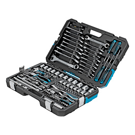 Набор инструментов, 1/4", 1/2", CrV, 120 зубьев, 101 предмет// Gross