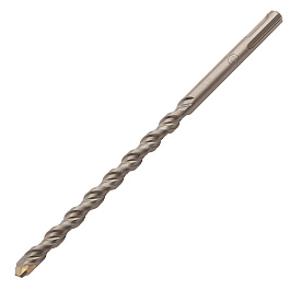 Бур по бетону, двойная спираль, Cobalt W-tip, 12x210 мм, SDS PLUS// Denzel