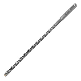 Бур по бетону, двойная спираль, Cobalt W-tip, 10x260 мм, SDS PLUS// Denzel