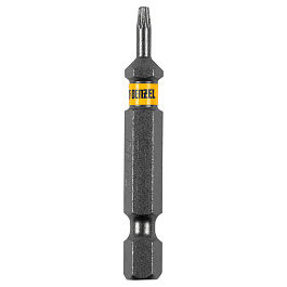 Набор бит TORX 8х50, сталь S2, шестигранный профиль, 10 шт.// Denzel
