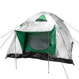 Палатка двухслойная трехместная 210x210x130 см, Camping// Palisad