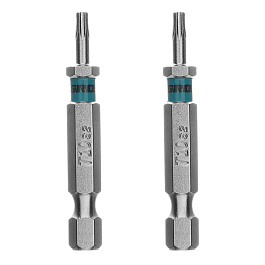 Бита Torx 10х50мм, сталь S2, шестигр., 2 шт.// Gross