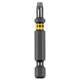 Набор бит TORX 20х50, сталь S2, шестигранный профиль, 10 шт.// Denzel