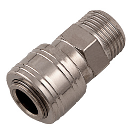 Муфта универсальная быстросъемная ("мама"), внешняя резьба 1/2", 1 шт.// Stels