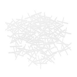 Крестики, 1,0 мм, для кладки плитки, 100 шт.// Matrix
