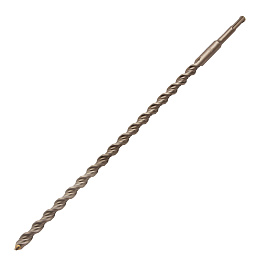 Бур по бетону, двойная спираль, Cobalt W-tip, 16x460 мм, SDS PLUS// Denzel