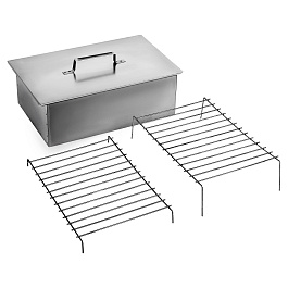 Коптильня двухъярусная 420x270x175 мм, 0,5 мм Россия Camping// Palisad