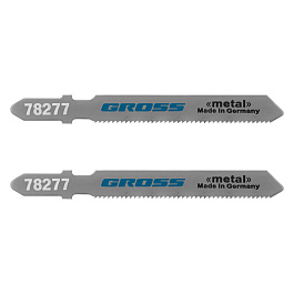 Полотна для электролобзика  по металлу, 2 шт.( 3111 - T118A )// Gross
